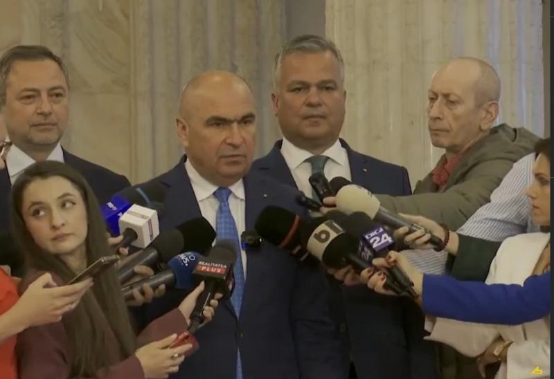 Bolojan: Az új kabinet áldozati kormányként fog működni; Grindeanu: A PSD kész átvenni a kormányzati felelősséget.