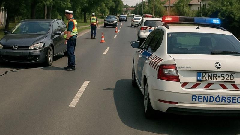Csapatokban vonultak fel a rendőrök Borsodban, és az út közepén megállva ellenőriztek minden arra haladót. Az eredmények igazán megdöbbentőek lettek!