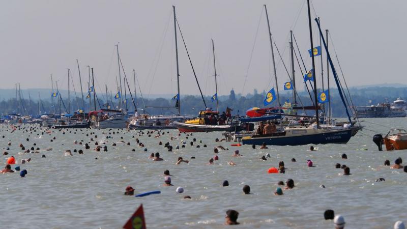 Balaton-átúszás: szűkös póló készlet!