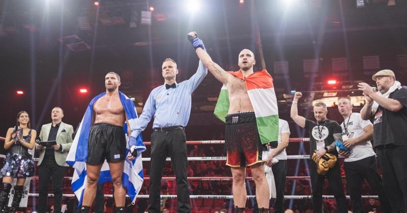 Magyar siker a Hell Boxing Kings elődöntőjében: Brasch Bence és Berki Mazsi is dominálva győztek kiütéssel!