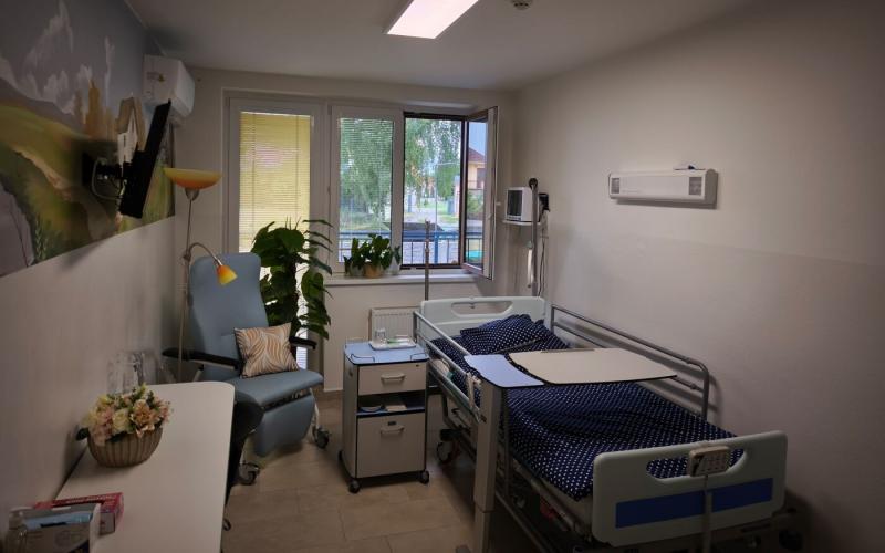 Teljes mértékben átalakult a 25 ágyas Hospice részleg Nádszegen.