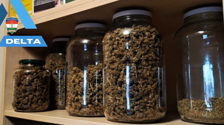 Egy férfi otthonában több kilogramm drogot rejtett el befőttesüvegekben – számolt be róla a 24.hu.