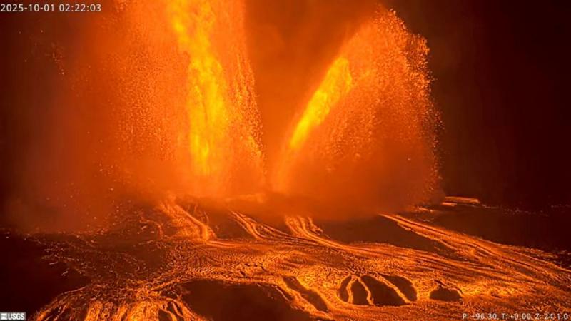 Fedezd fel: 'Rekordmagas' lávaszökőkutak a friss Kilauea vulkán kitörésének lenyűgöző látványában!